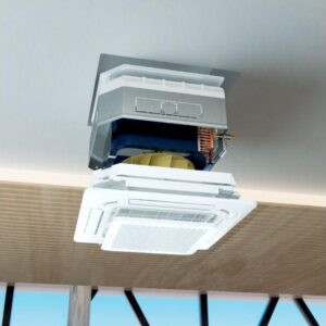 Кассетный кондиционер Hisense AUC-60HR4SKA / AUW-60H6SP1